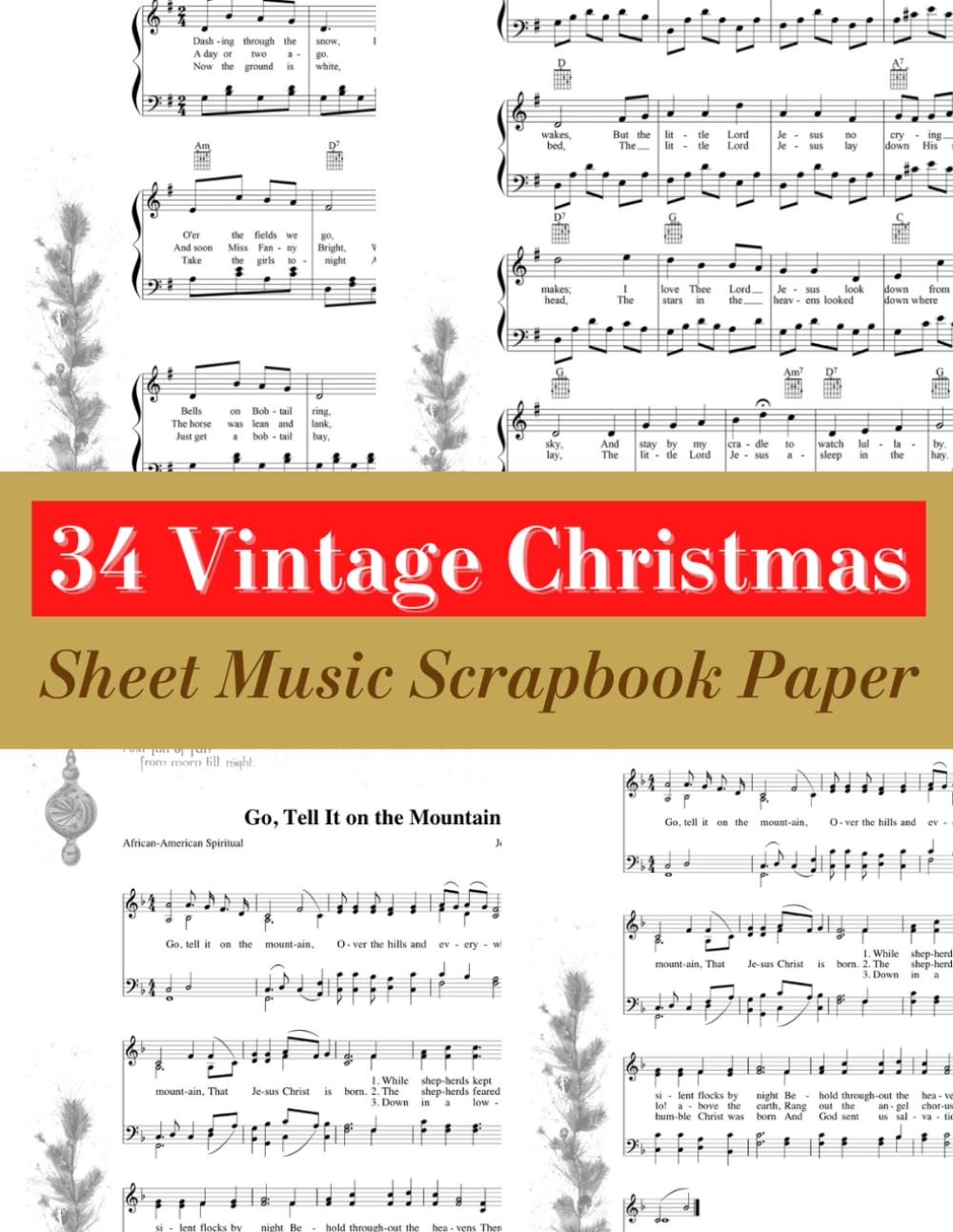 Printable Vintage Christmas Music Sheets Printable Vintage Christmas Music Sheets