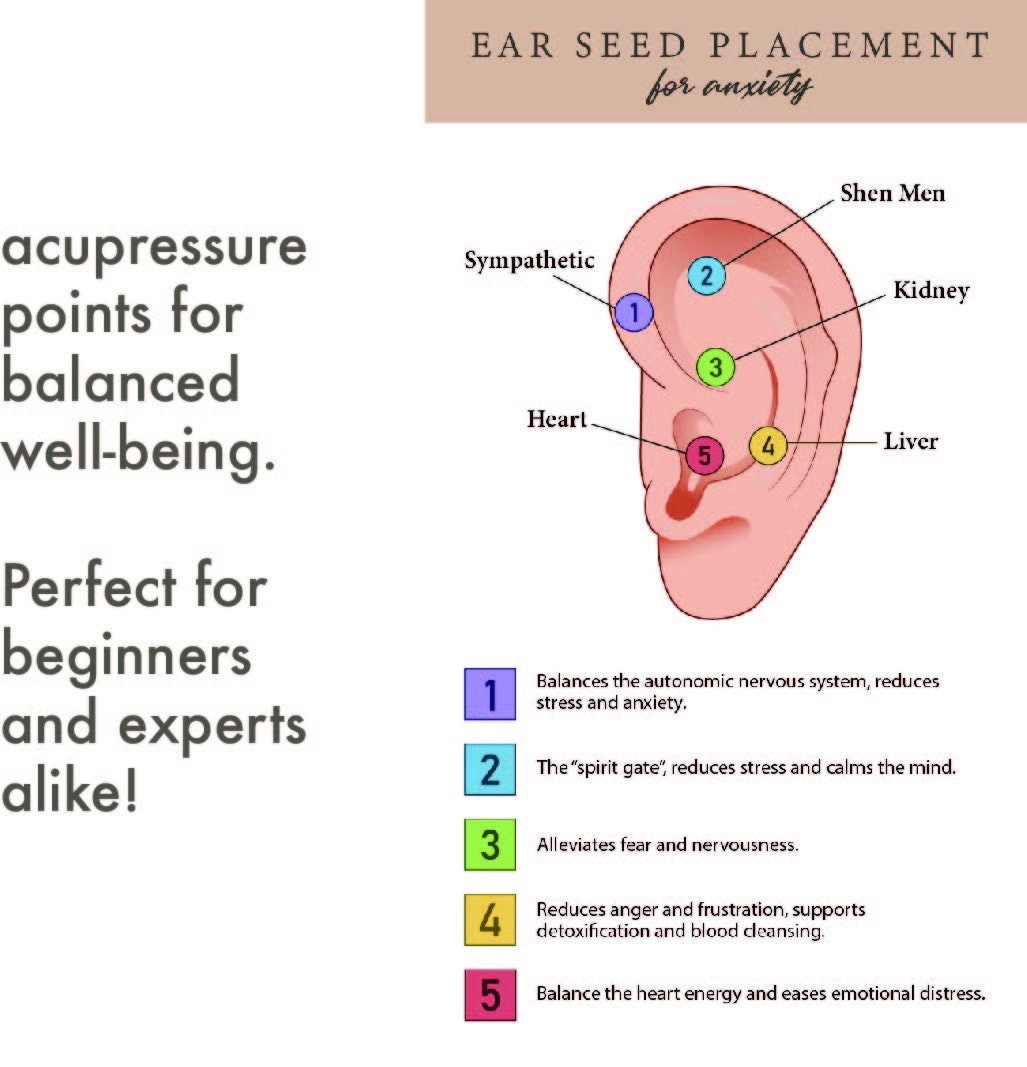 Anxiety Ear Seed Placement Chart Comprehensive Acupuncture Ear Chart Guide Ear Seeding Chart Helps Place Ear Seeds Cheat Sheet Anxiety Ear Seed Placement Chart Comprehensive Acupuncture Ear Chart Guide Ear Seeding Chart Helps Place Ear Seeds Cheat Sheet