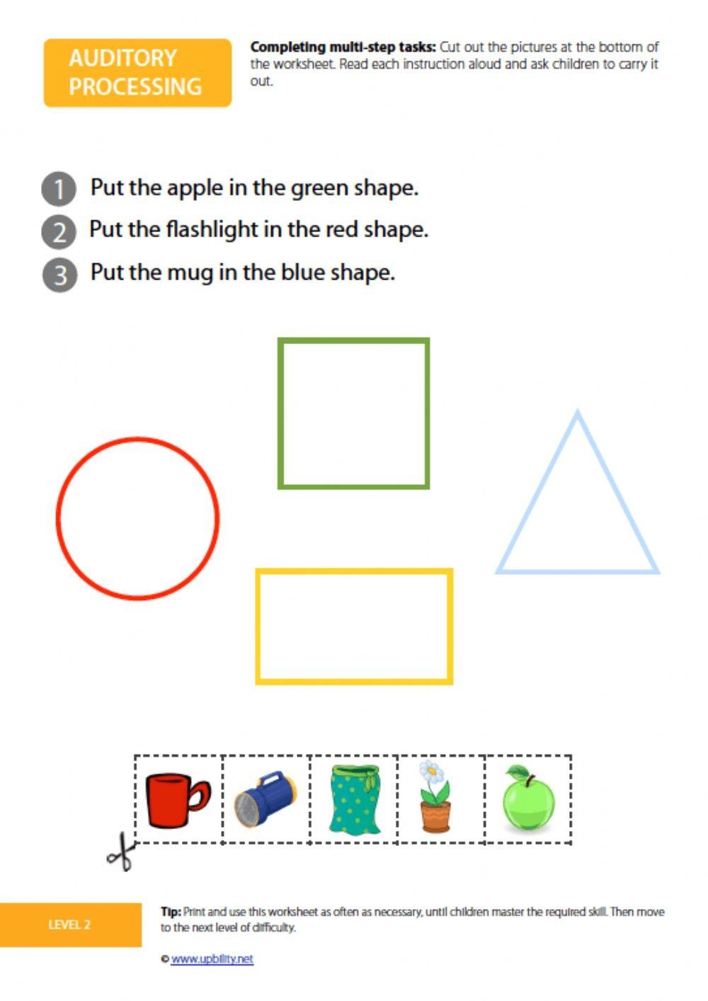 Auditory Processing Worksheet Amrithar Live Worksheets Library Auditory Processing Worksheet Amrithar Live Worksheets Library