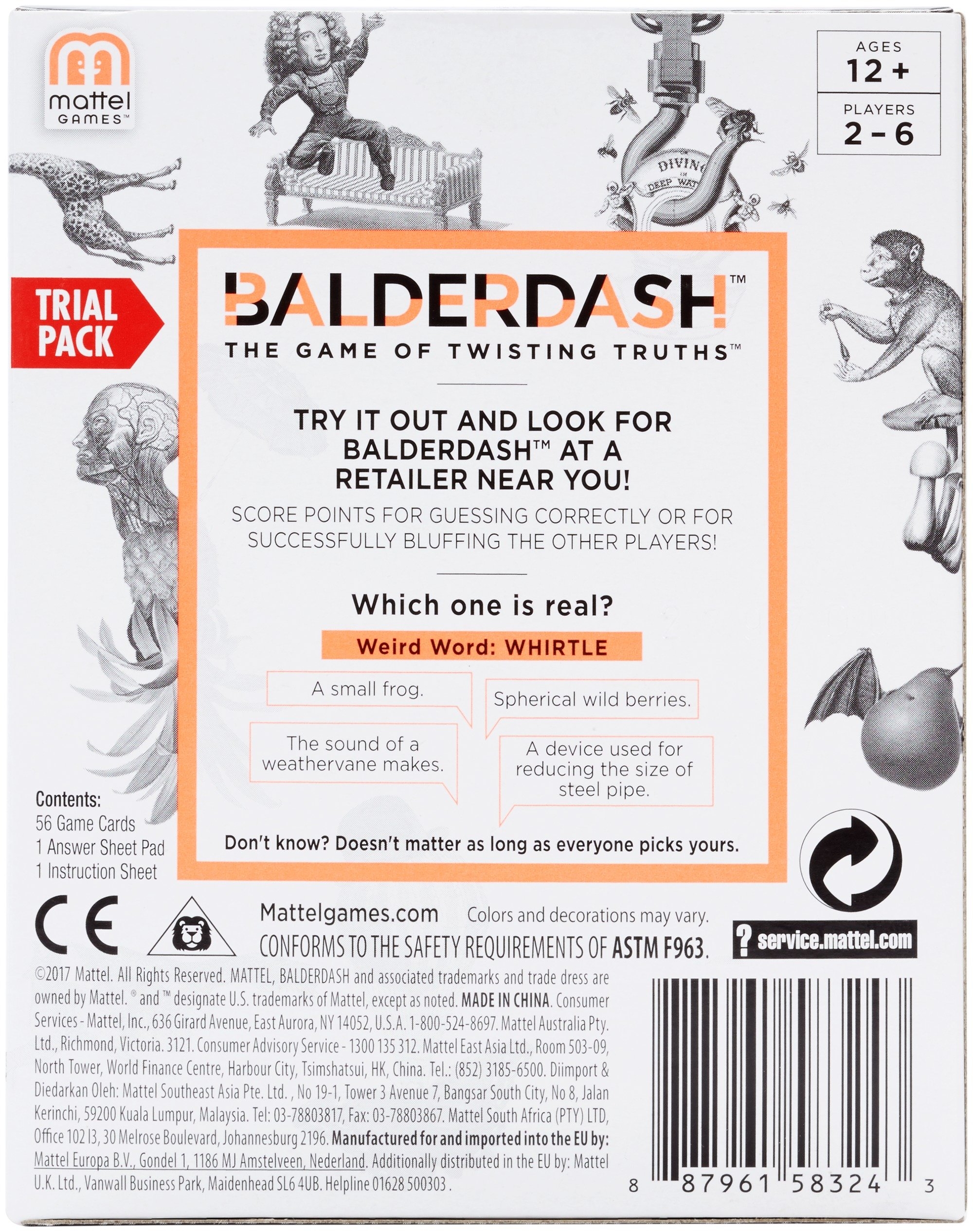 Balderdash Printable Answer Sheets