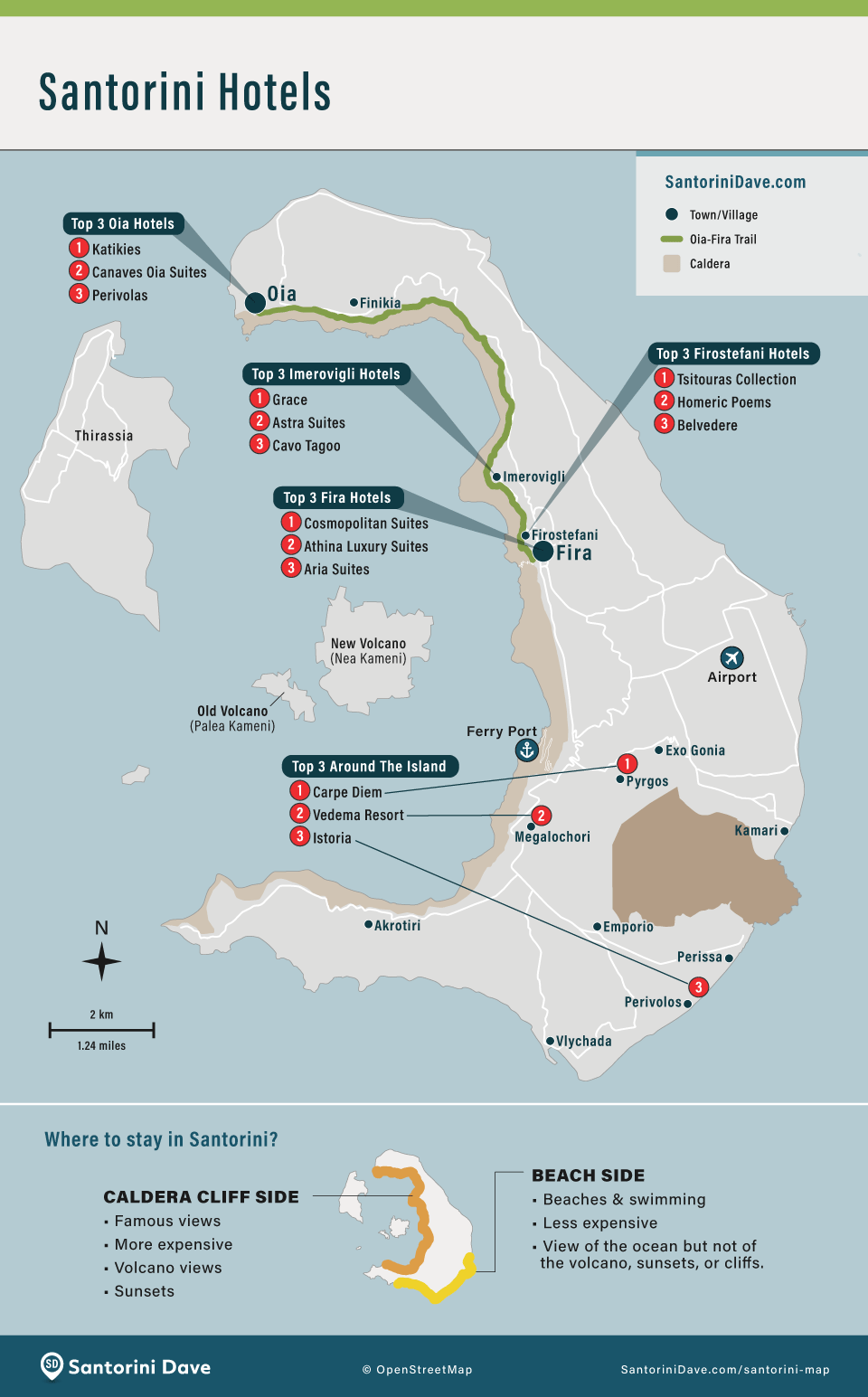 Best Santorini Maps For Tourists 2026 Best Santorini Maps For Tourists 2026