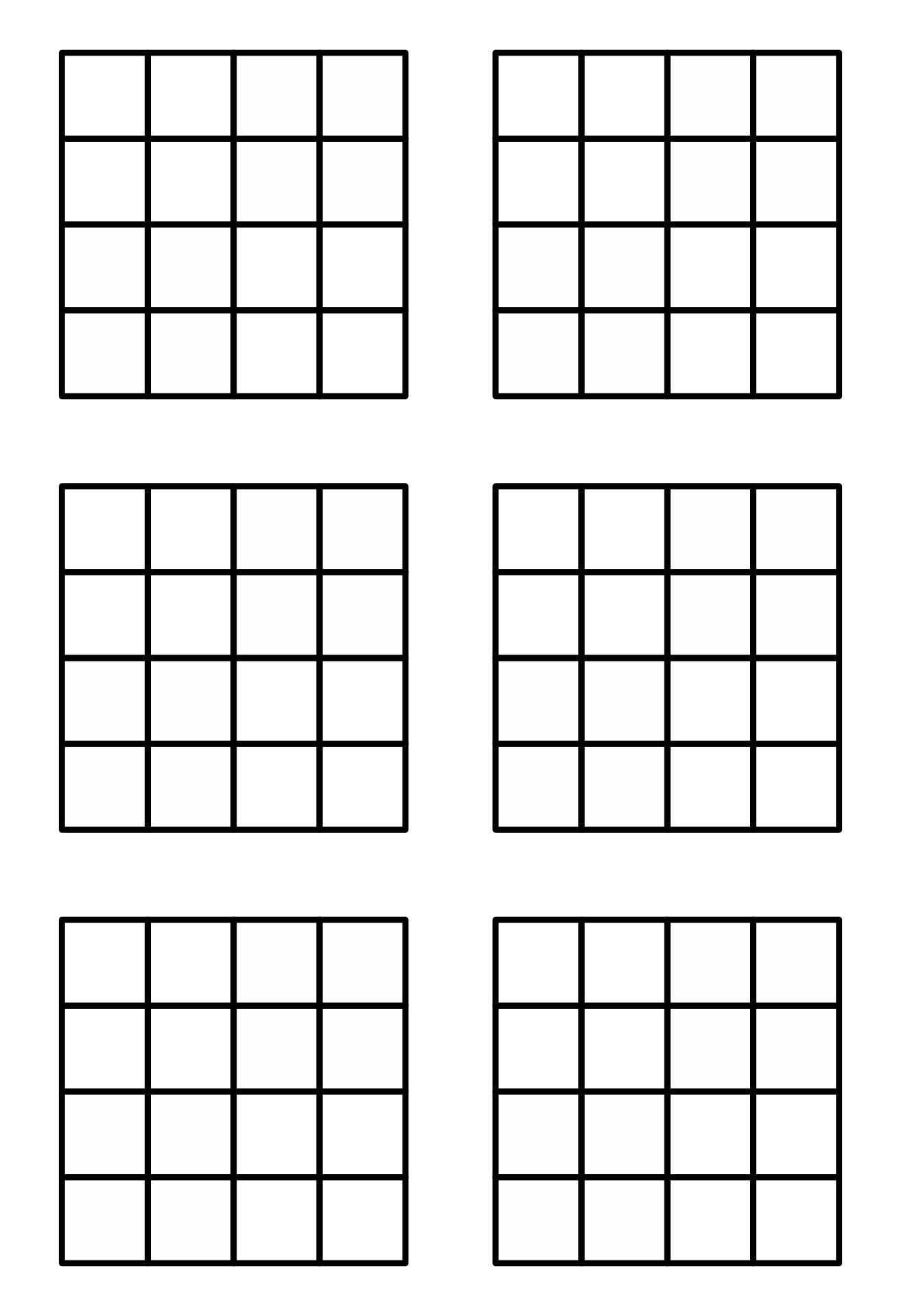 Printable Blank Sudoku Sheets Printable Blank Sudoku Sheets