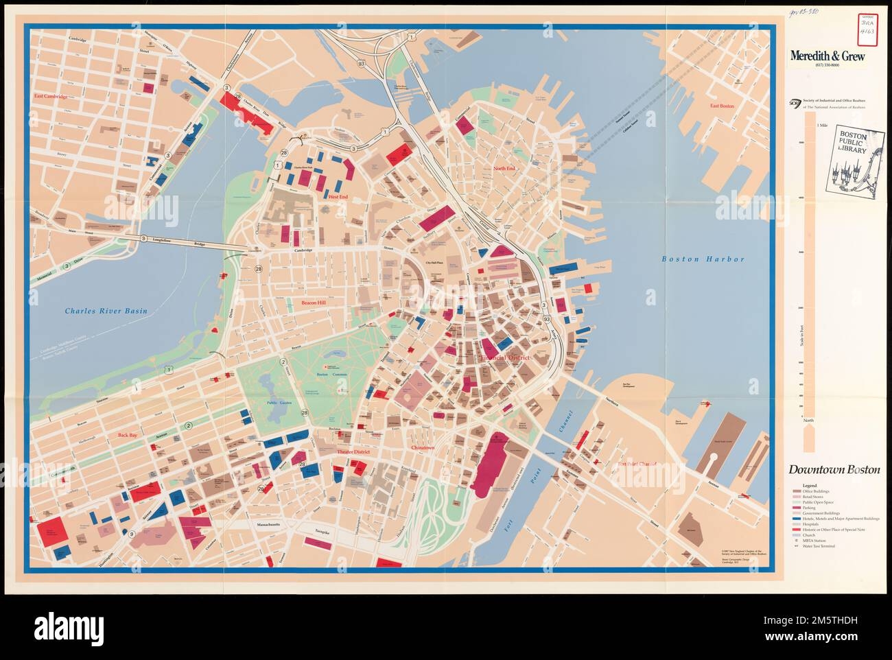 Printable Map Of Downtown Boston