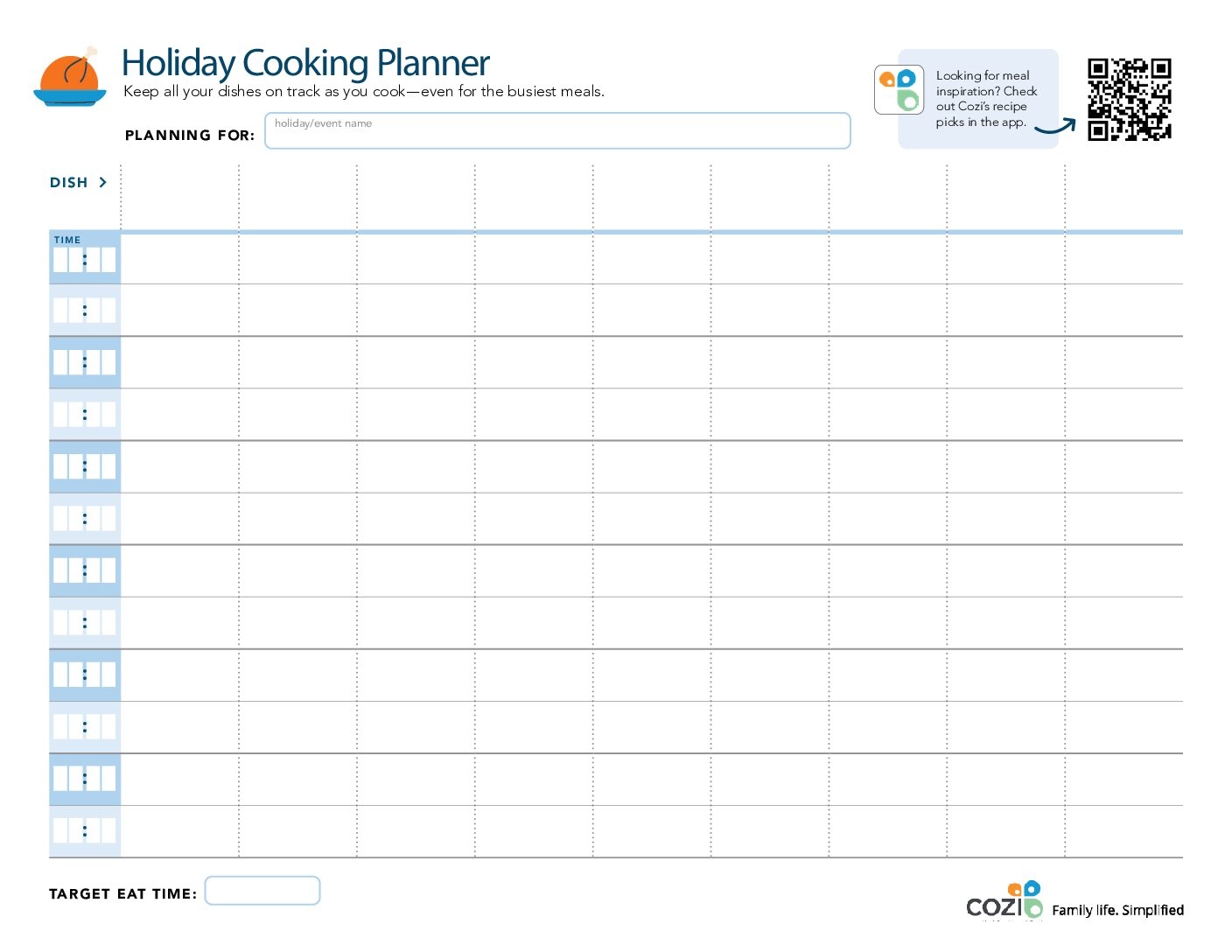Cozi Printable Calendar Cozi Printable Calendar