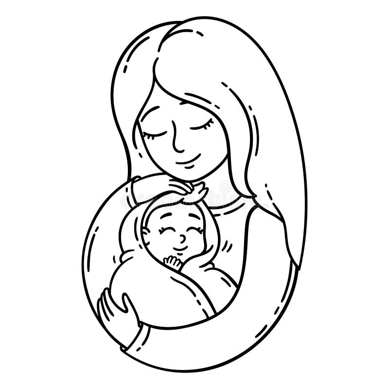 Coloring Pages Mom Stock Illustrations 285 Coloring Pages Mom Stock Illustrations Vectors Clipart Dreamstime