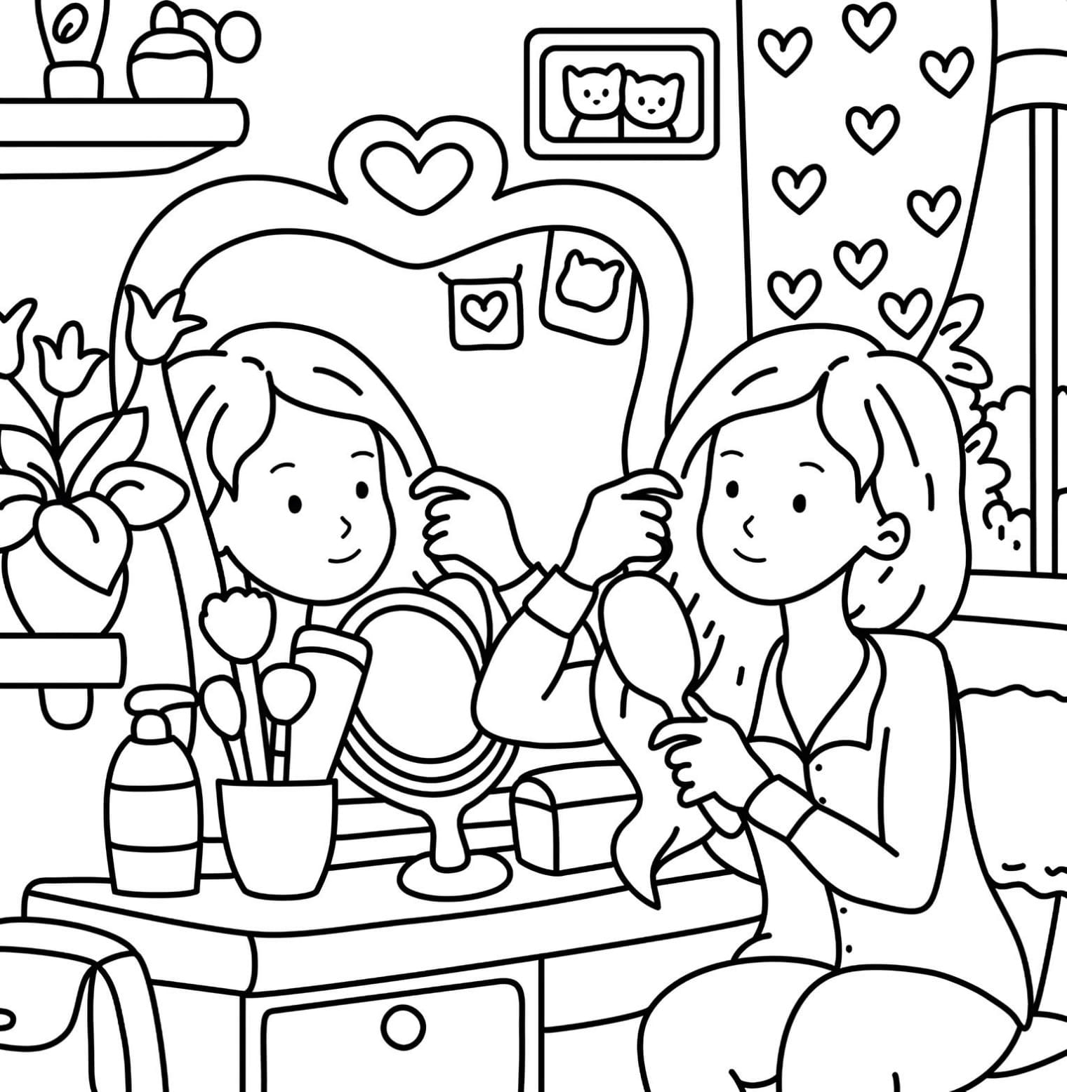 Cozy Coloring Sheets Printable