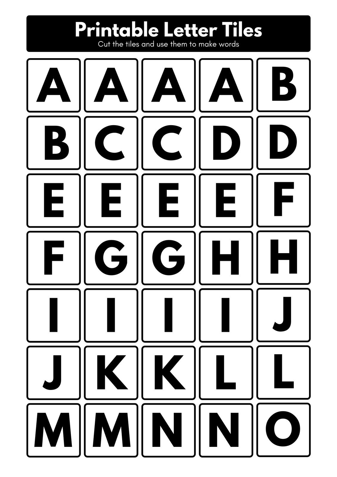 Alphabet Sheet Printable Free