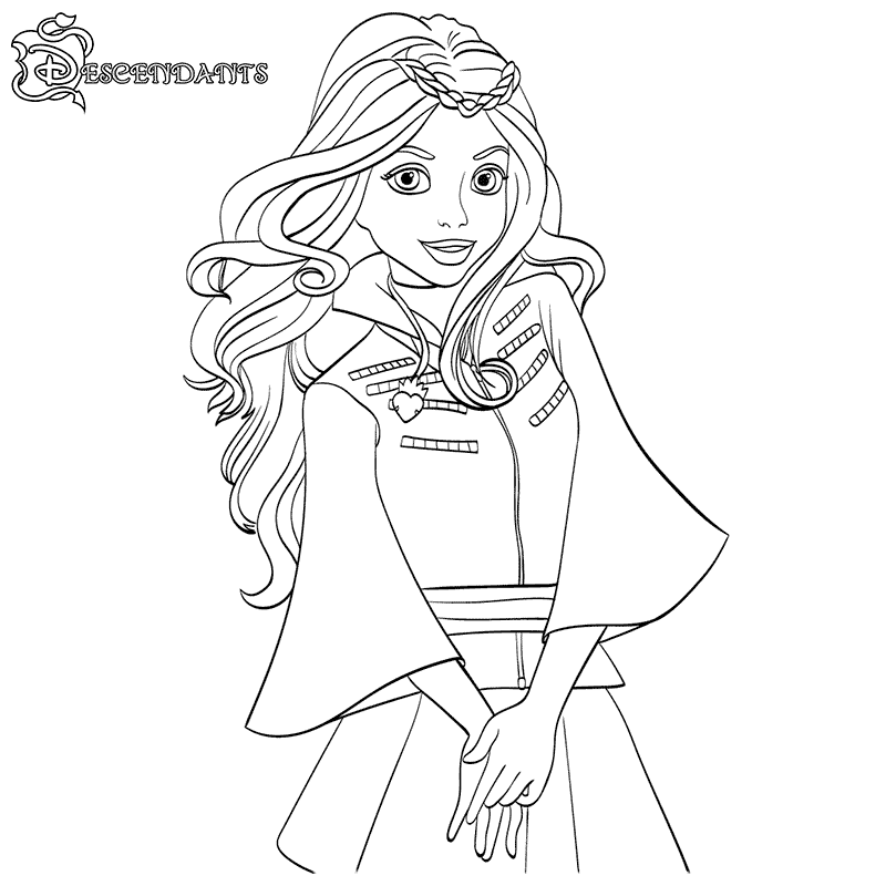 Descendants Coloring Pages Best Coloring Pages For Kids Descendants Coloring Pages Best Coloring Pages For Kids