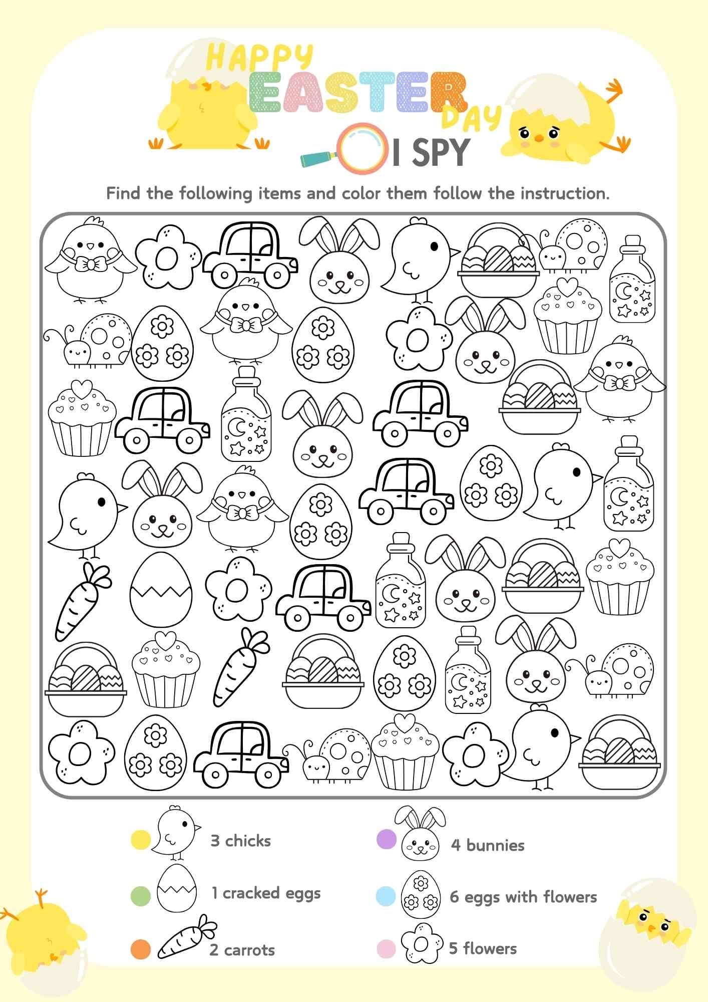 I Spy Worksheets Free Printables I Spy Worksheets Free Printables