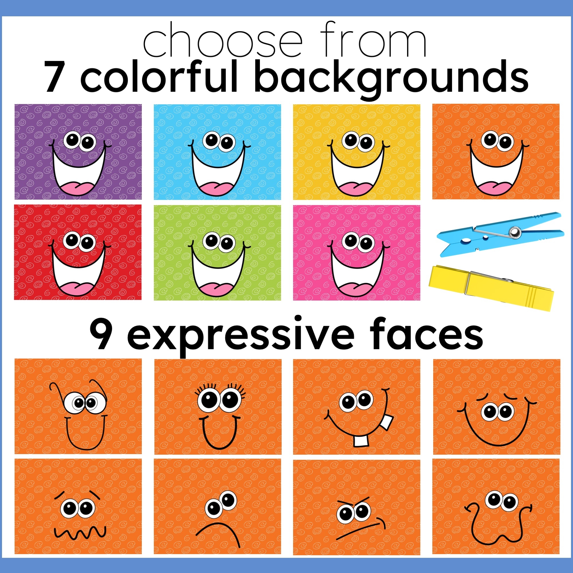 Behavior Clip Chart Printables