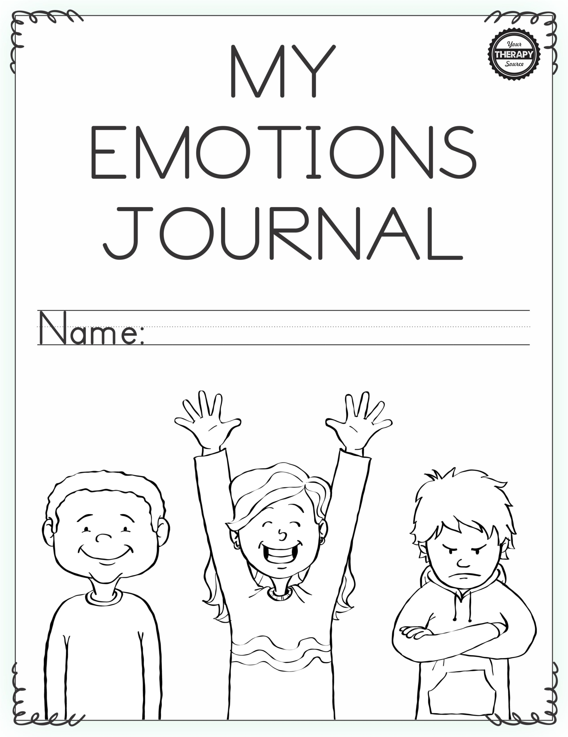 Emotional Regulation Worksheets For Boys And Girls Your Therapy Source