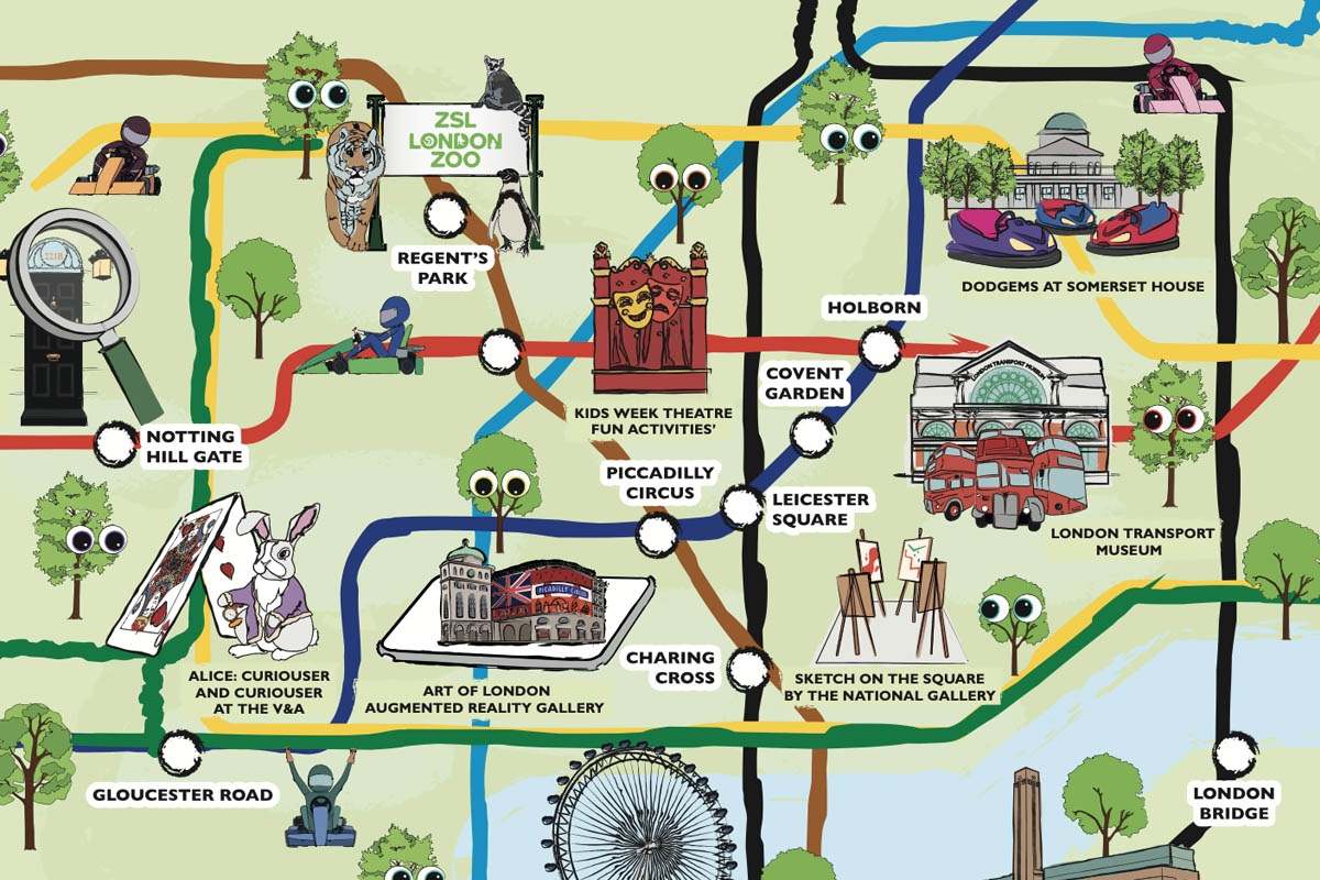 Family Activities Tube Map Experience London Blog