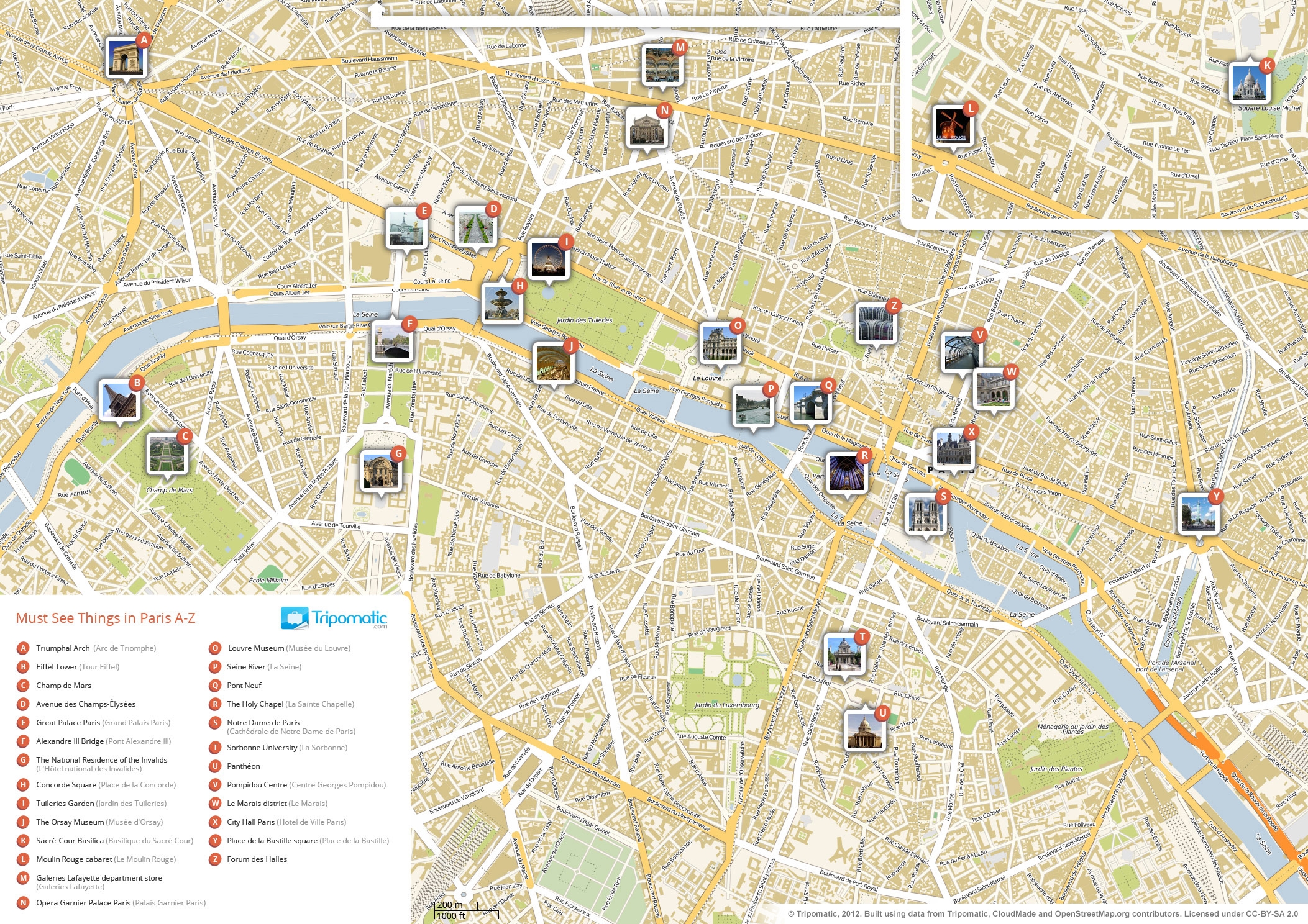 File Paris Printable Tourist Attractions Map jpg Wikimedia Commons