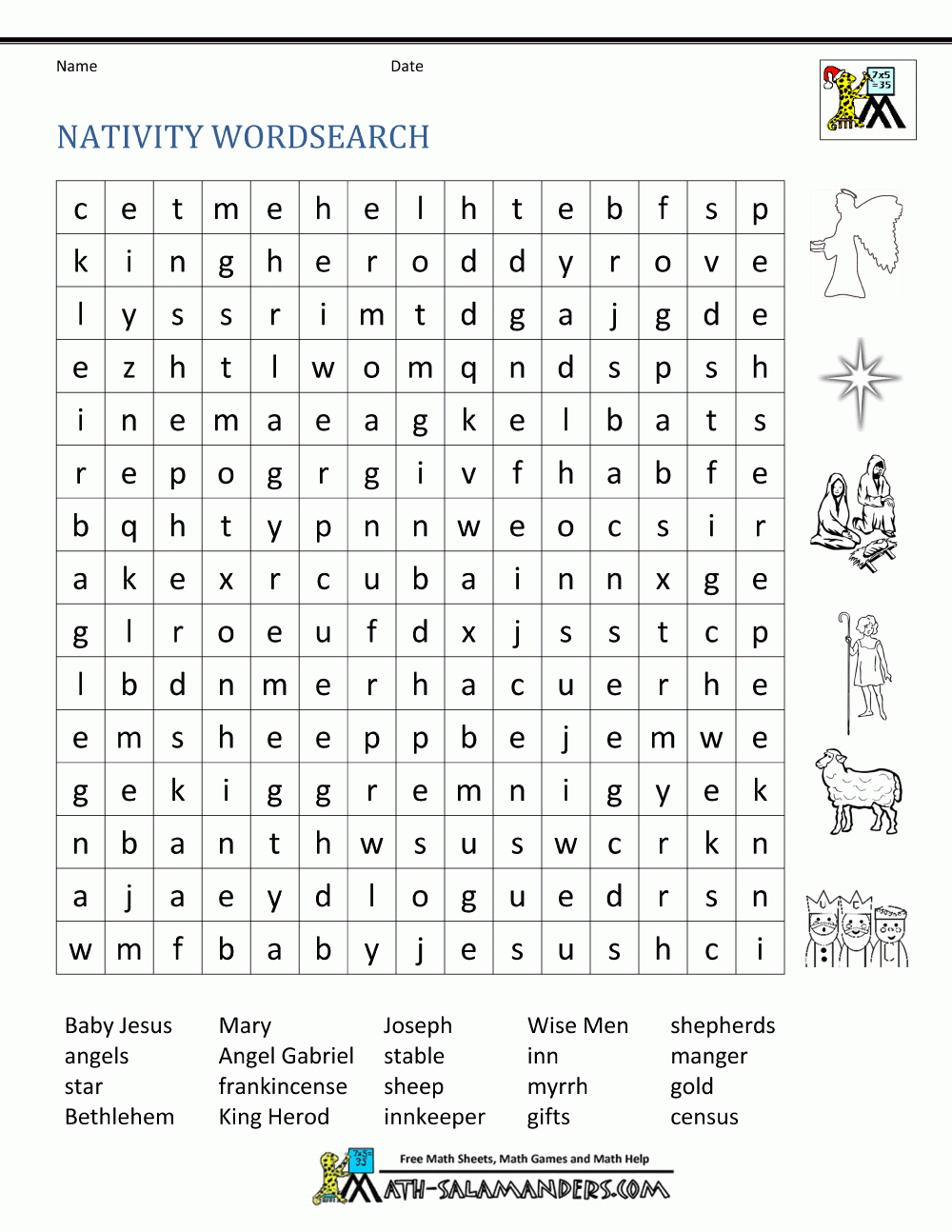 Free Christmas Worksheets For Kids Free Christmas Worksheets For Kids