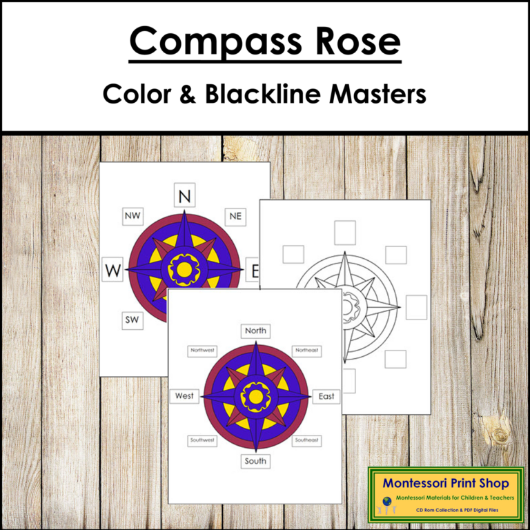 FREE Compass Rose Printables Made By Teachers