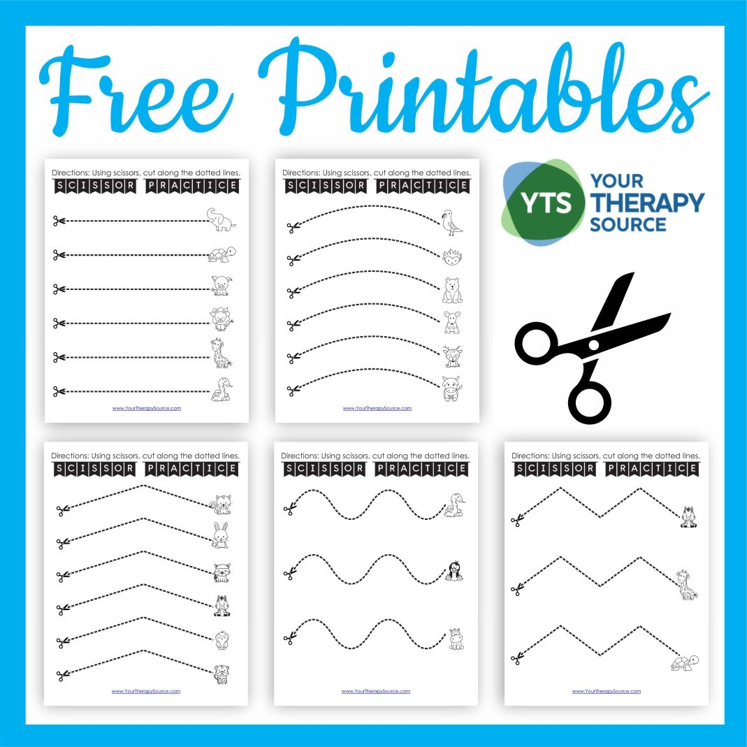 Printable Cutting Sheets For Preschool Printable Cutting Sheets For Preschool