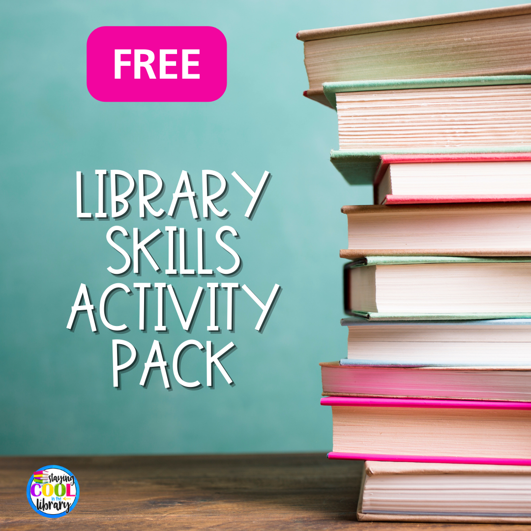 FREE Library Skills Activity Pack Staying Cool In The Library