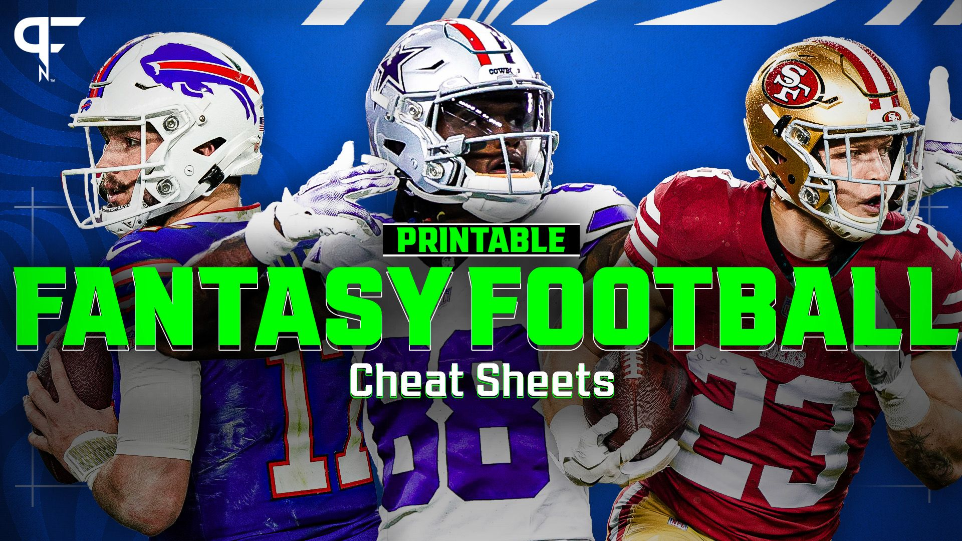 Free Printable 2024 Fantasy Football Cheat Sheets PPR Half PPR And Non PPR Free Printable 2024 Fantasy Football Cheat Sheets PPR Half PPR And Non PPR