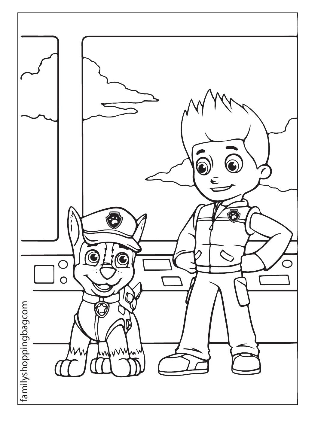 Free Printable Paw Patrol Coloring Pages And More Lil Shannie Free Printable Paw Patrol Coloring Pages And More Lil Shannie