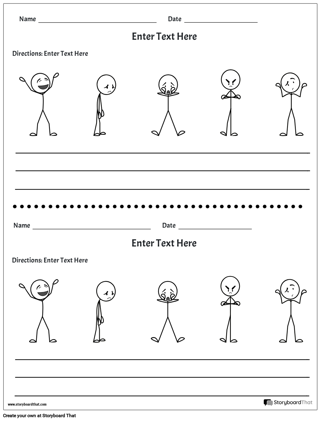 Free Social Emotional Check In Worksheets