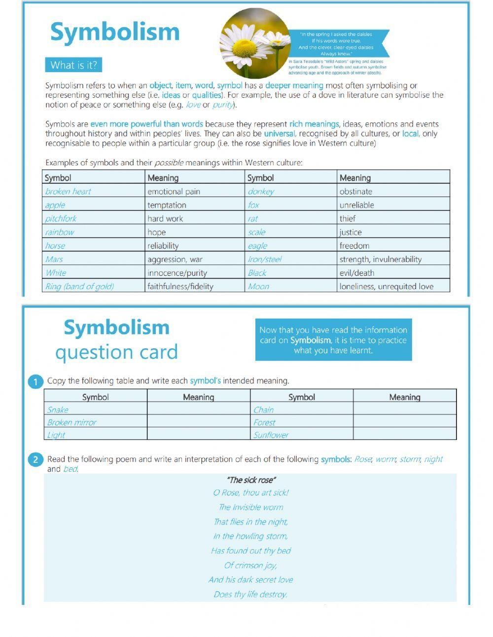 Free Symbolism Worksheet Pdf Download Free Symbolism Worksheet Pdf Png Images Free Worksheets On Clipart Library