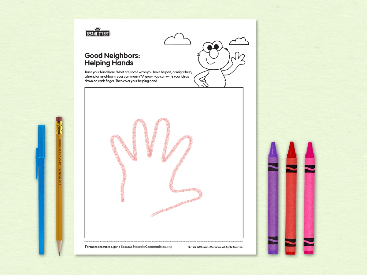 Good Neighbors Helping Hands Sesame Workshop Good Neighbors Helping Hands Sesame Workshop