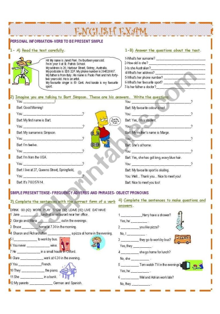 GRAMMAR WORKSHEET ESL Worksheet By Meuge Worksheets Library