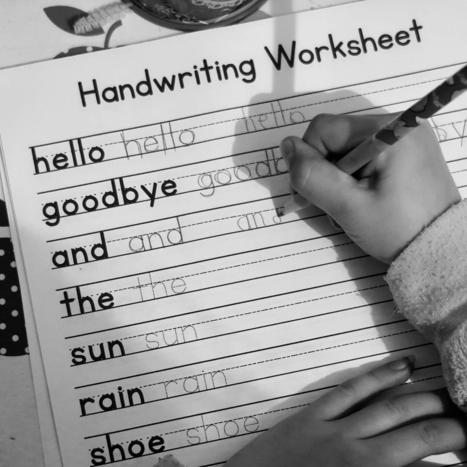 Free Handwriting Worksheets Printable