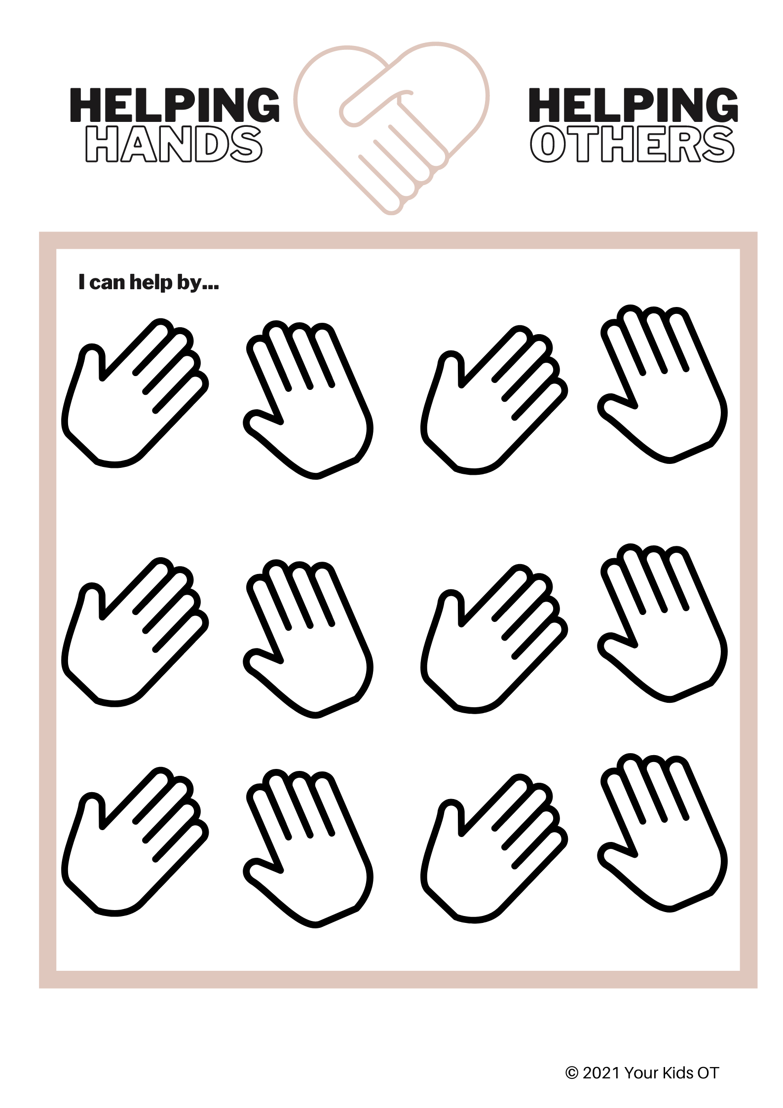 Helping Hands Helping Others Poster Helping Hands Helping Others Poster