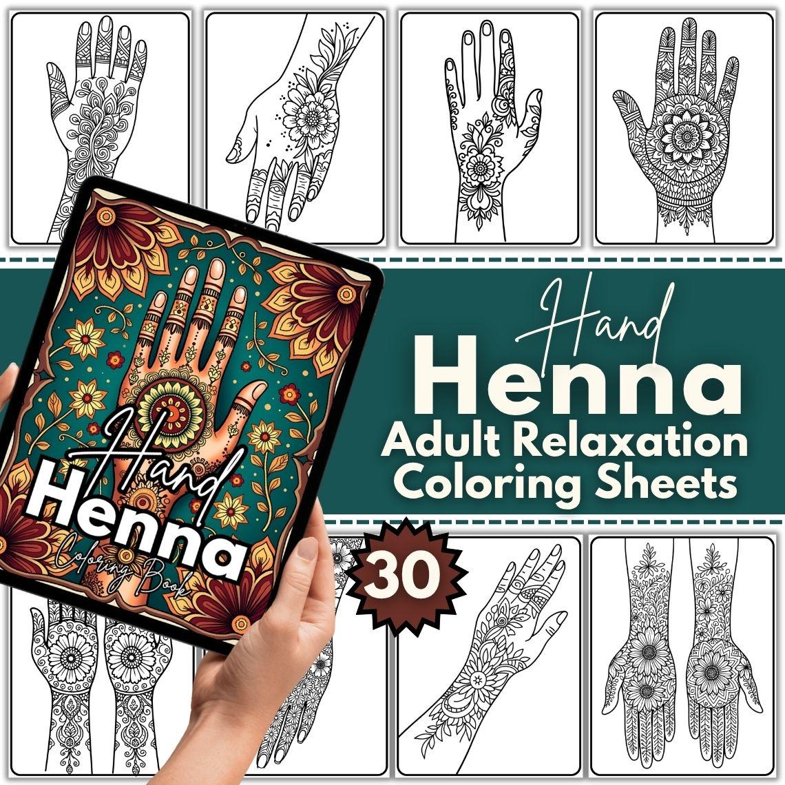 Mehndi Designs Printable Sheets