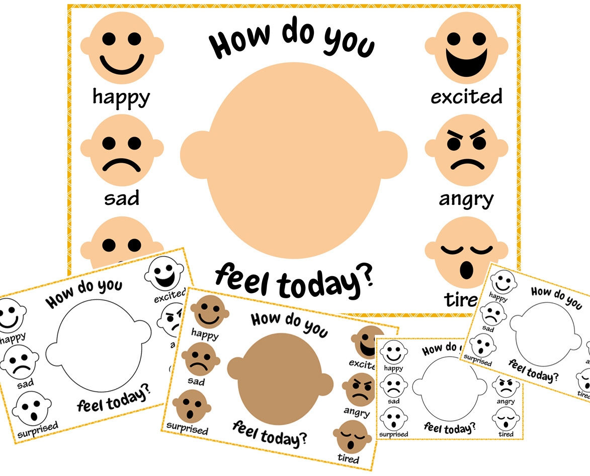 Free Printable Emotions Worksheets