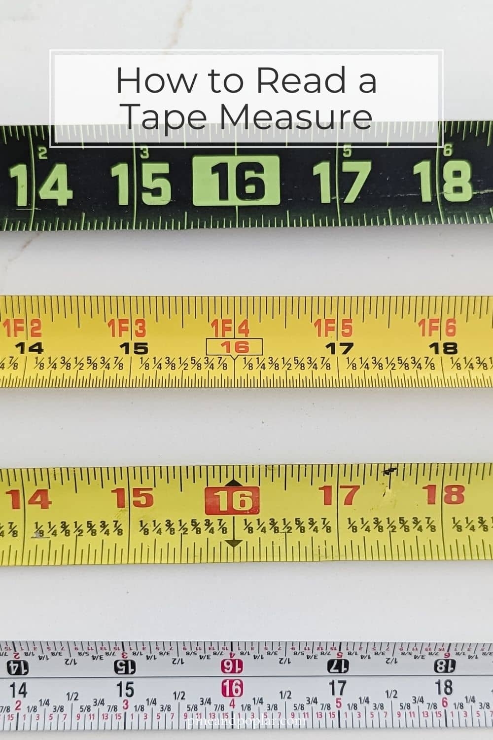 How To Read A Tape Measure In Inches FREE Cheatsheet How To Read A Tape Measure In Inches FREE Cheatsheet