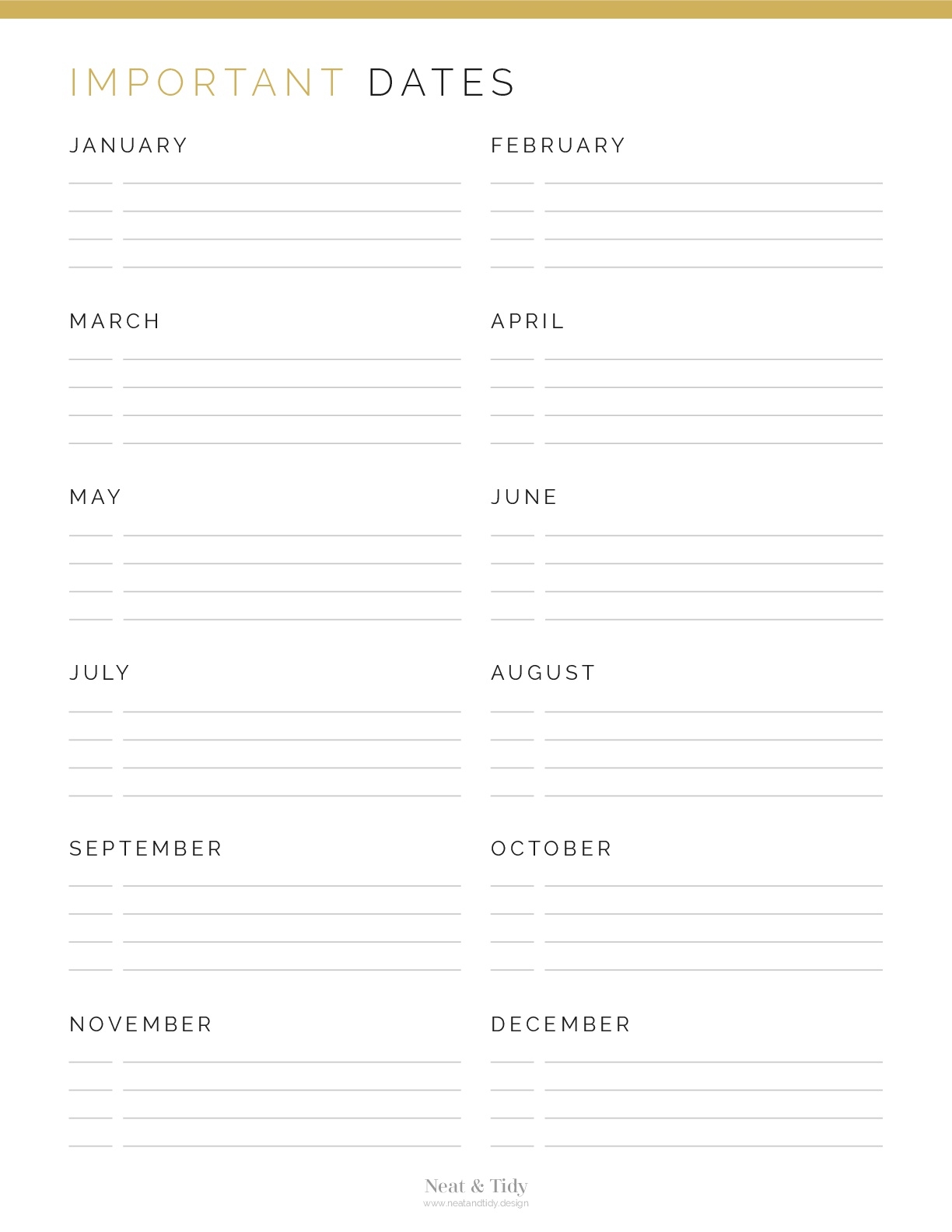 Date And Time Calendar Printable