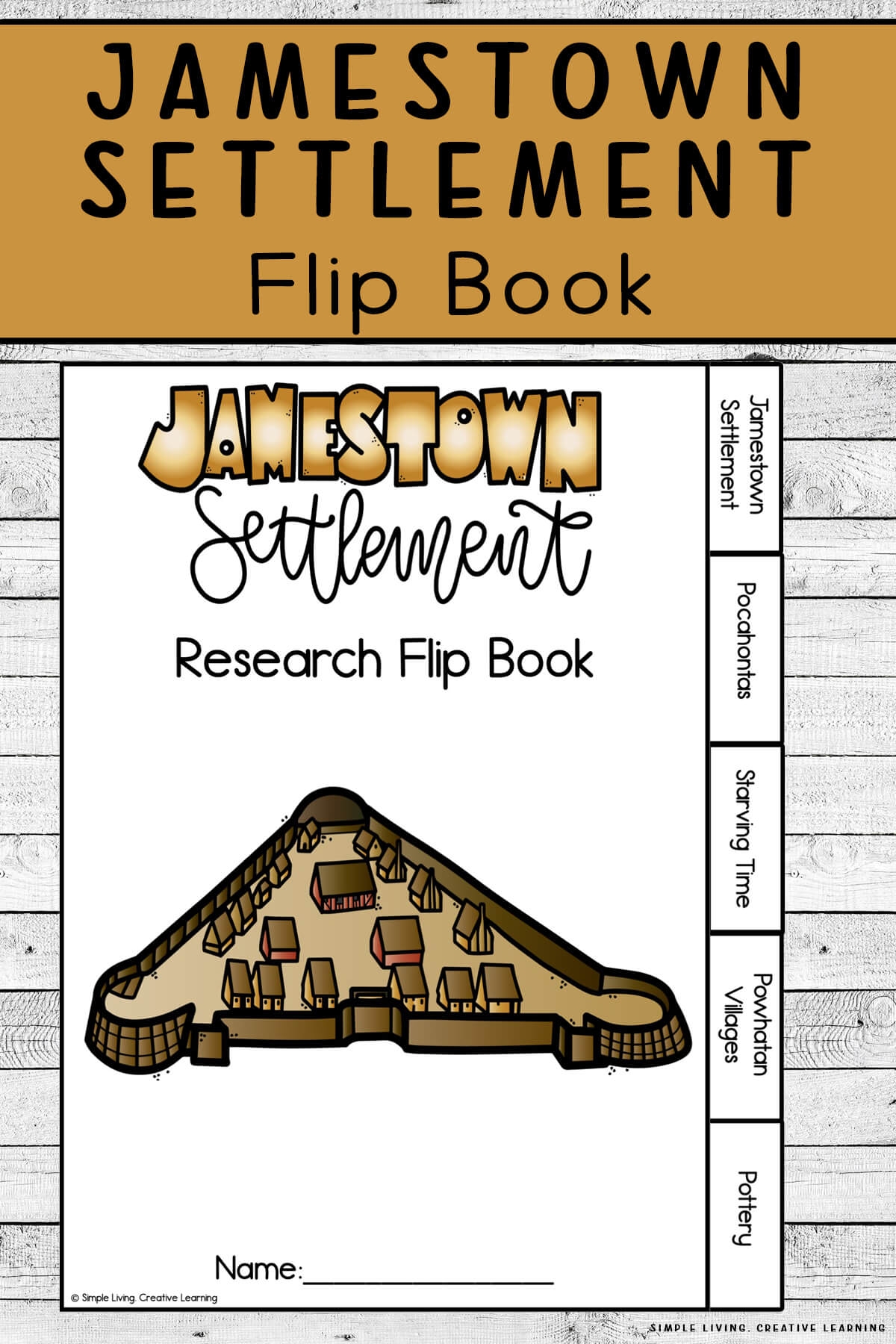 Jamestown Flip Book Free Homeschool Deals 