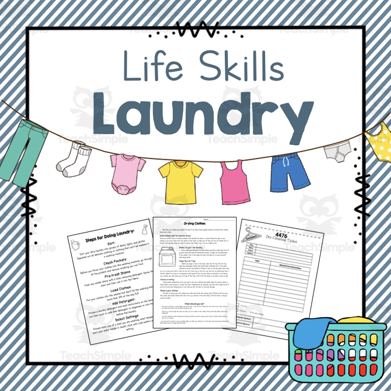 Laundry Worksheets Printable