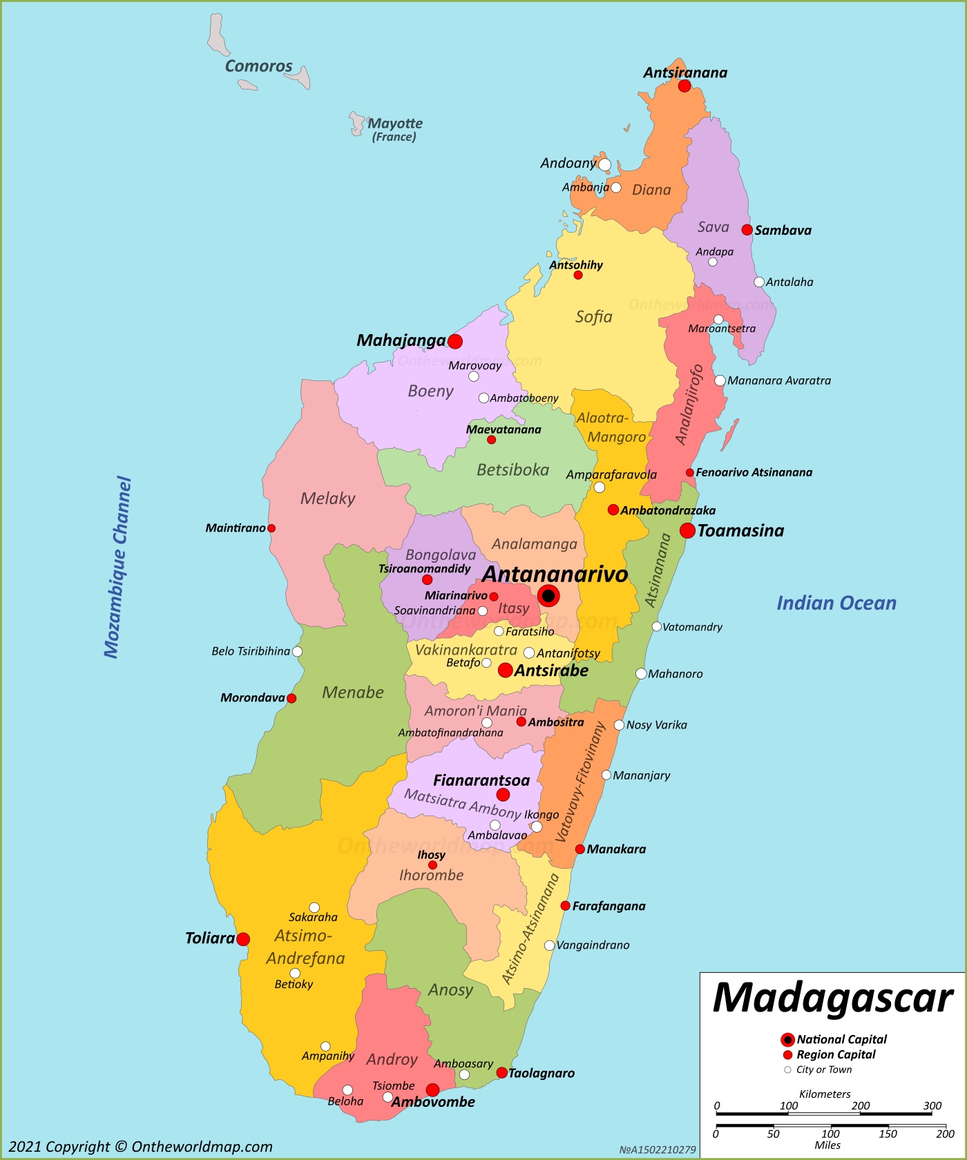 Madagascar Map Detailed Maps Of Madagascar