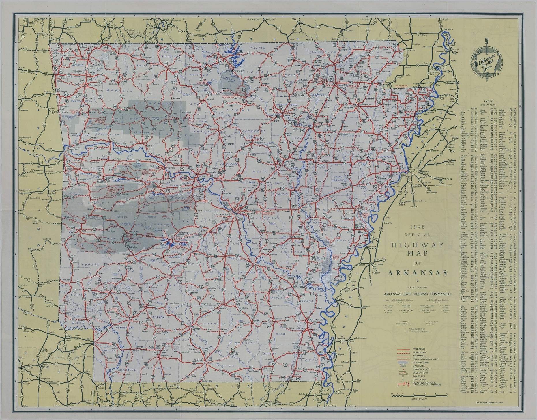 Map Of Arkansas Highways Harry S Truman Map Of Arkansas Highways Harry S Truman