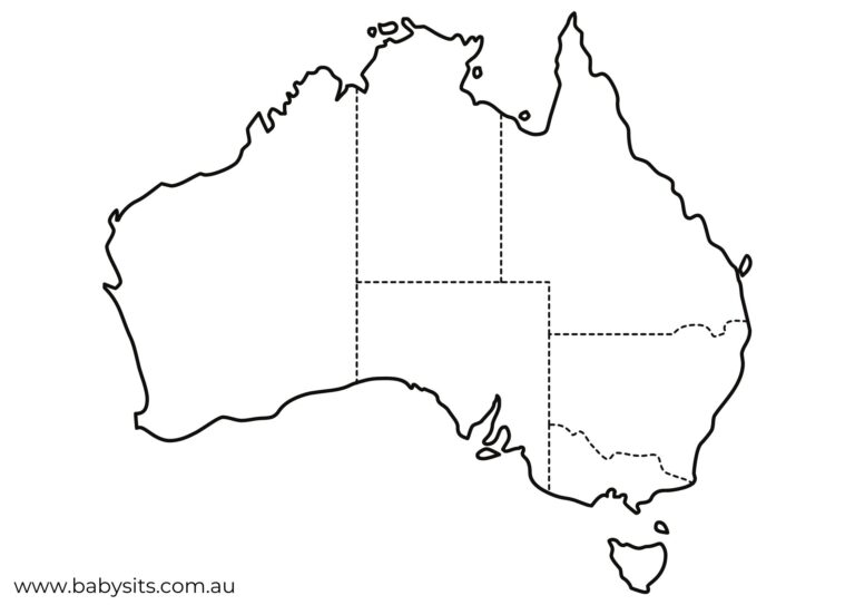 Map Of Australia For Kids free Printable Facts And Activities