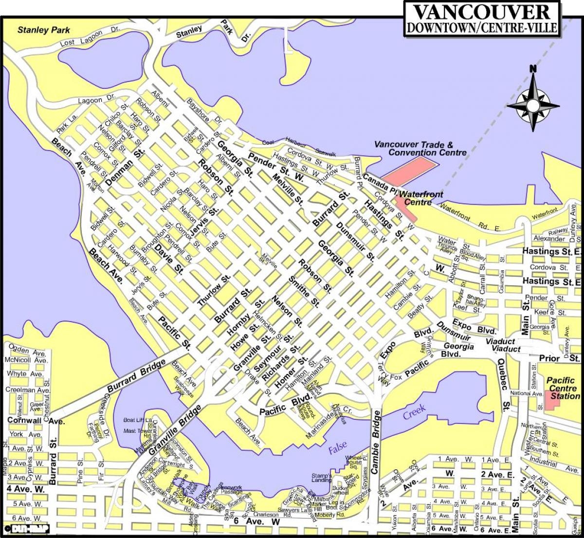 Map Of Downtown Vancouver Bc Map Of Downtown Vancouver Bc British Columbia Canada Map Of Downtown Vancouver Bc Map Of Downtown Vancouver Bc British Columbia Canada
