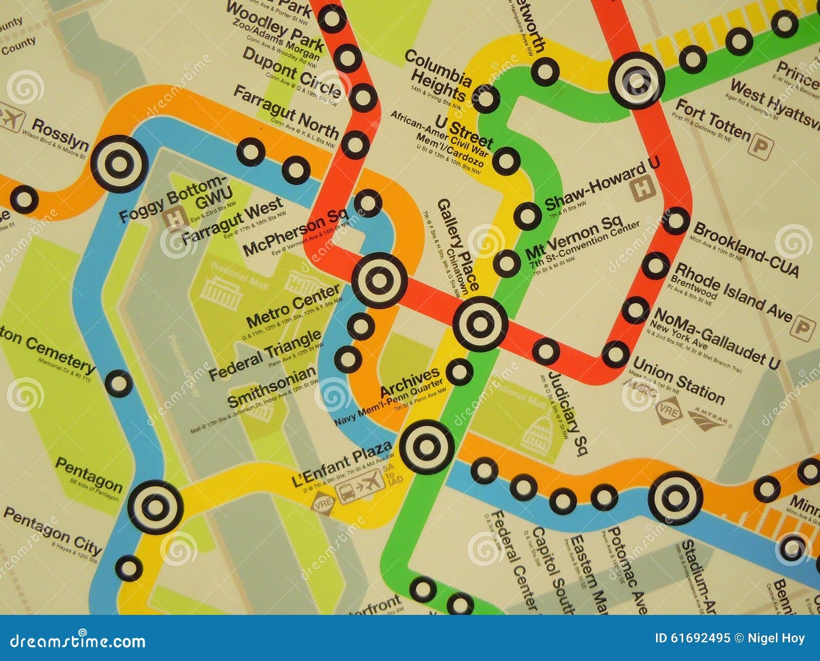 Wash Dc Metro Map Printable
