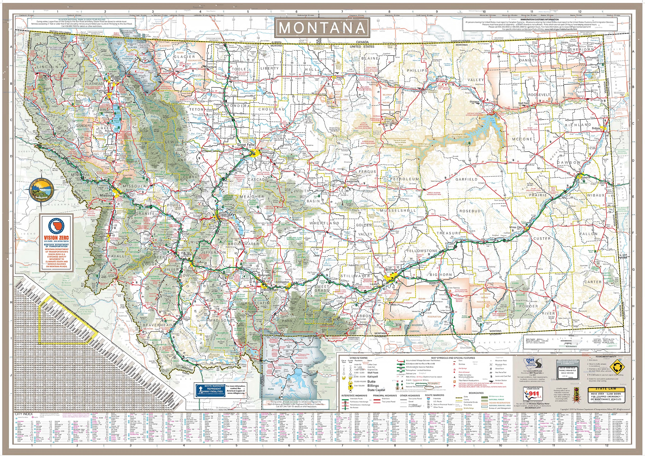 Map Of Montana Montana Department Of Commerce Map Of Montana Montana Department Of Commerce