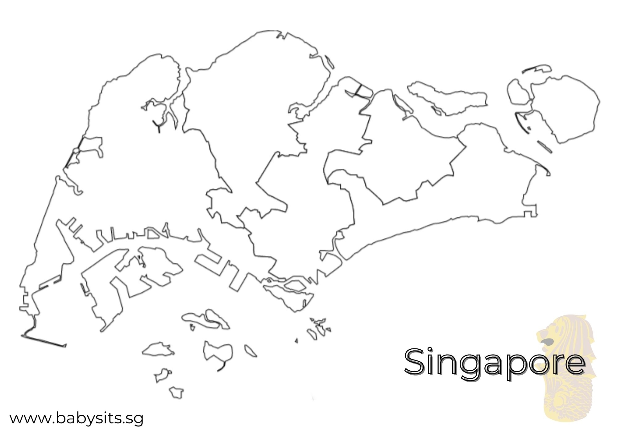 Map Of Singapore For Kids free Printable Fun Facts And Activities Map Of Singapore For Kids free Printable Fun Facts And Activities