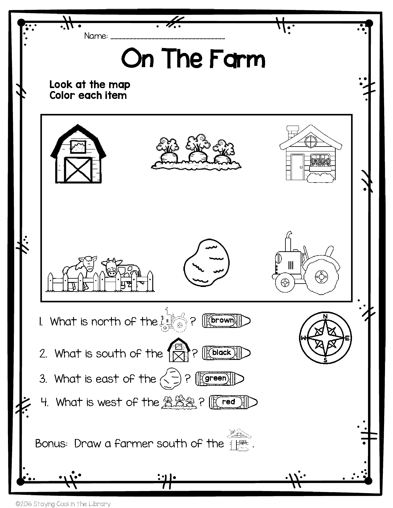 Free Printable Reading Maps Worksheets