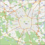 Milan Map Italy GIS Geography