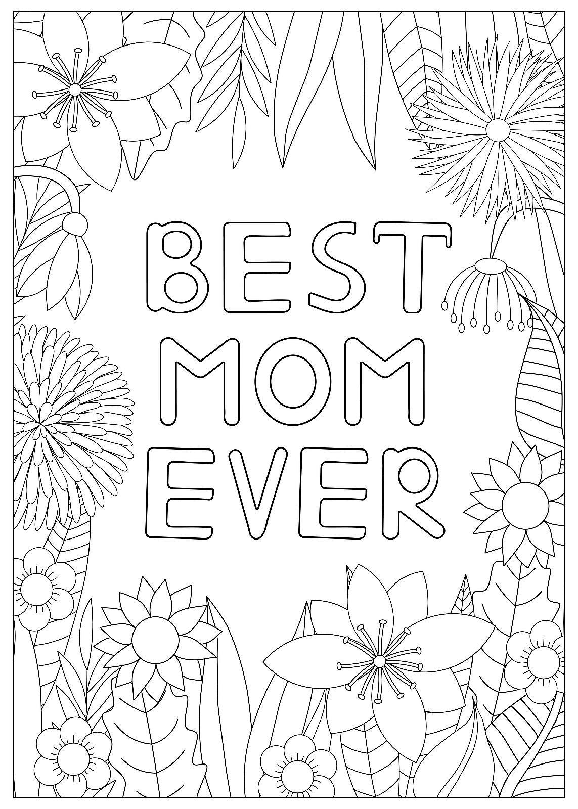 Mother s Day Coloring Pages Printable Coloring Pages For Kids To Show Mom The Love Printables 30Seconds Mom