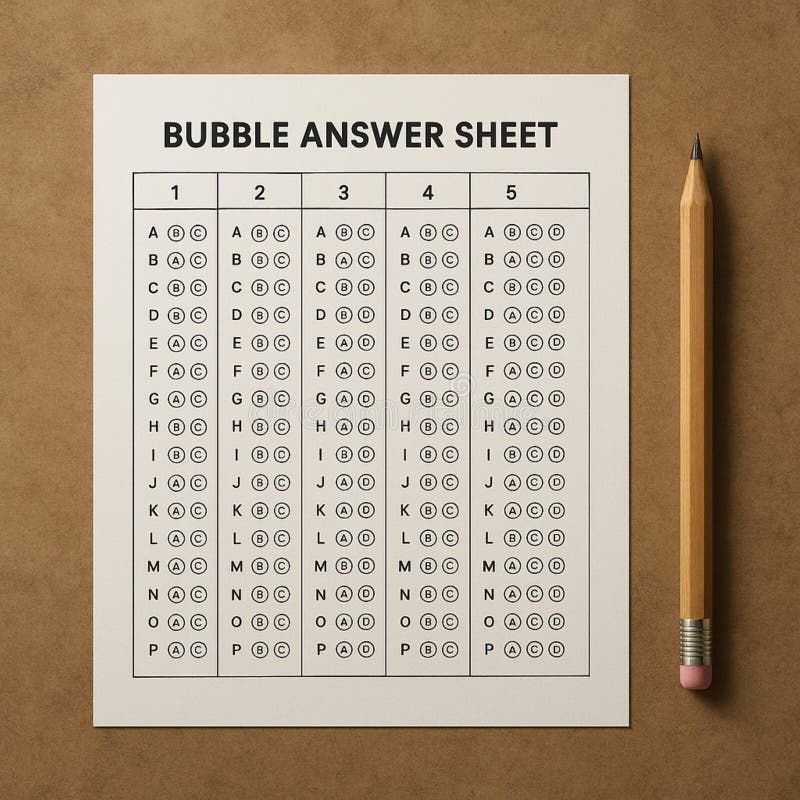 Multiple Choice Bubble Answer Sheet Stock Illustrations 58 Multiple Choice Bubble Answer Sheet Stock Illustrations Vectors Clipart Dreamstime