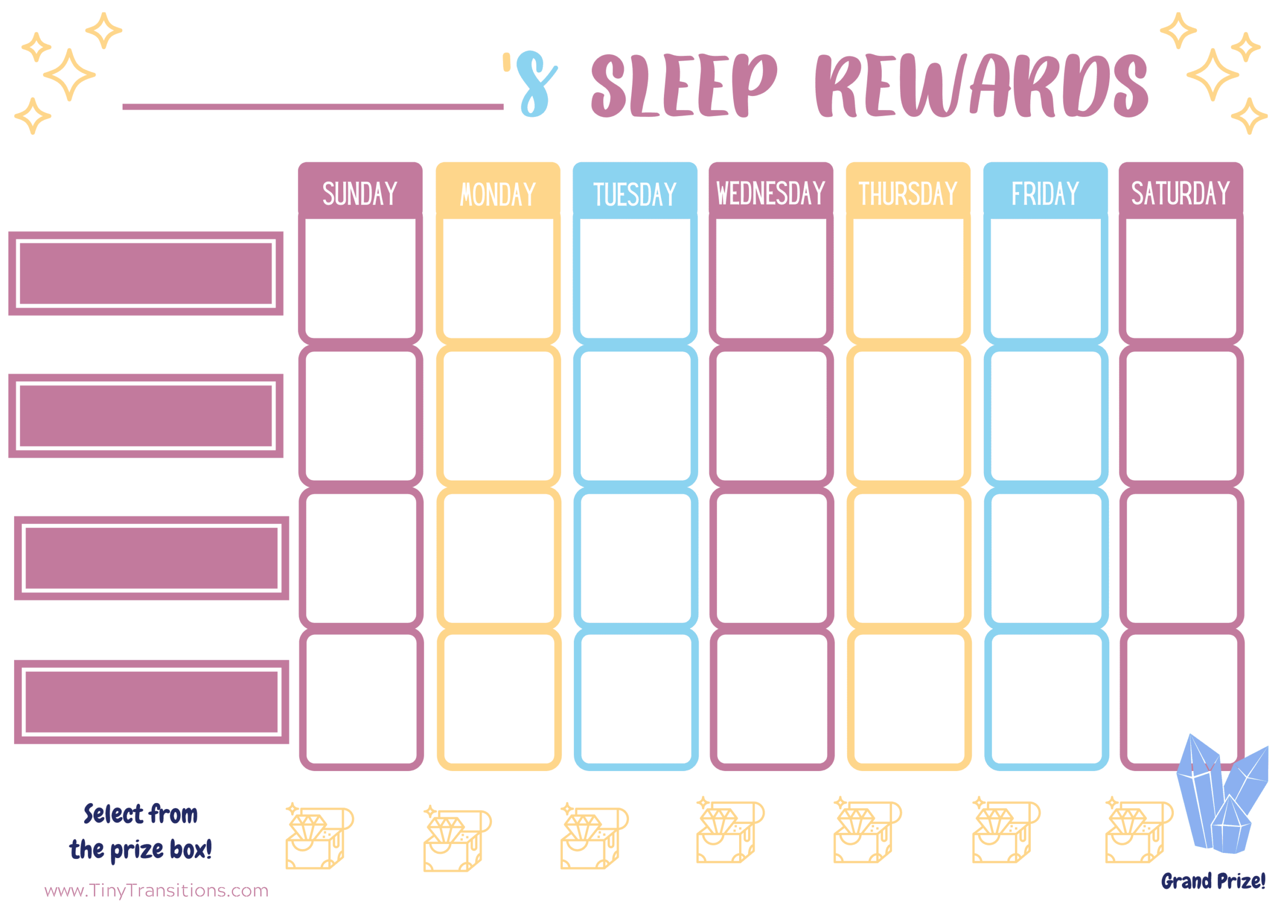 Nap U0026 Bedtime Reward Charts For Toddlers