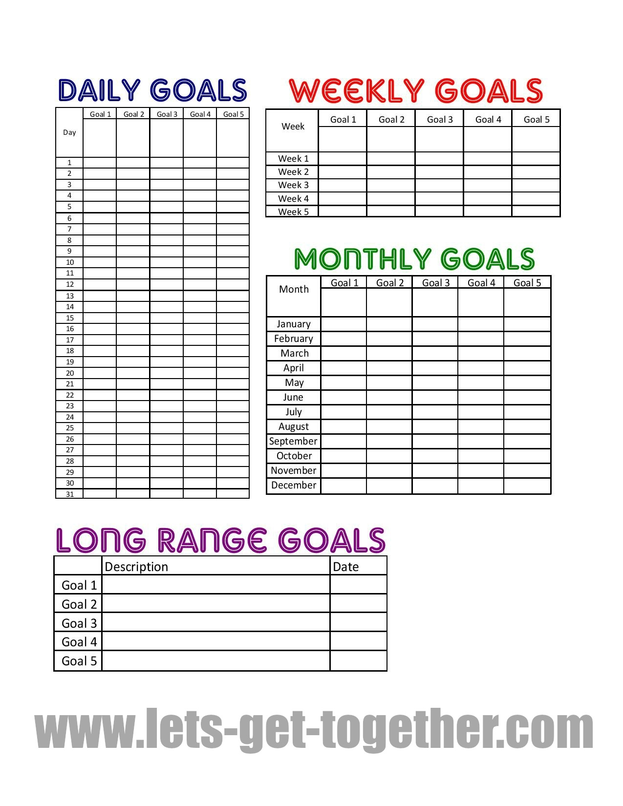 New Year Goal Setting Tips FREE PRINTABLE New Year Goal Setting Tips FREE PRINTABLE