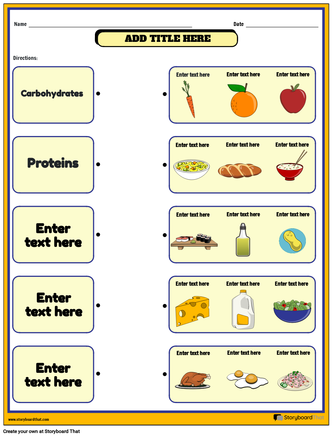 Free Printable Food Label Worksheets