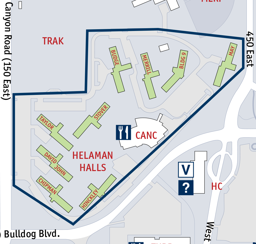 On Campus Housing Maps On Campus Housing Maps